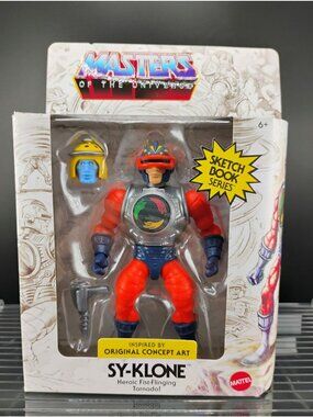 Masters Of The Universe Sy-Klone Sketchbook Series Action Figure